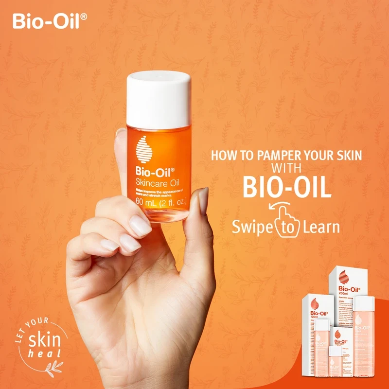 Bio-Oil Specialist Skincare Oil (60ml) | 100% Authentic for Scars, Stretch Marks & Uneven Skin Tone in Bangladesh 7 Bio-Oil Specialist Skincare Oil (60ml) | 100% Authentic for Scars, Stretch Marks & Uneven Skin Tone in Bangladesh - Image 7