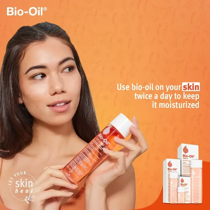 Bio-Oil Specialist Skincare Oil (60ml) | 100% Authentic for Scars, Stretch Marks & Uneven Skin Tone in Bangladesh 6 Bio-Oil Specialist Skincare Oil (60ml) | 100% Authentic for Scars, Stretch Marks & Uneven Skin Tone in Bangladesh - Image 6