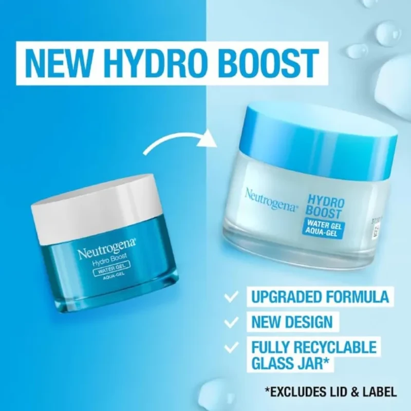 Neutrogena Hydro Boost Water Gel Moisturizer (50ml) | with Hyaluronic Acid for Intense Hydration 2 Buy Neutrogena Hydro Boost Water Gel (50ml) in Bangladesh Best Price