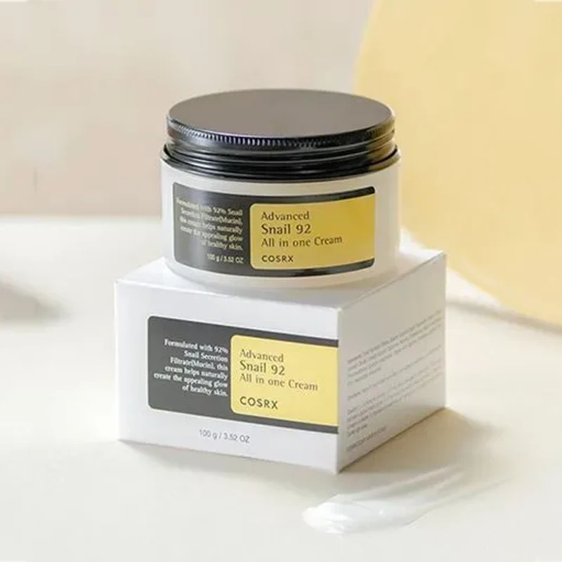 COSRX Advanced Snail 92 All-in-One Cream 100ml Original | 92% Snail Mucin Moisturizer & Barrier Repair 2 COSRX Advanced Snail 92 All-in-One Cream 100ml Original 92% Snail Mucin Moisturizer & Barrier Repair