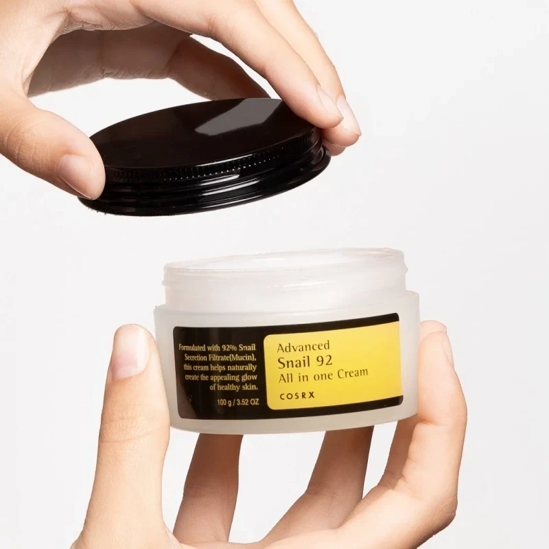 COSRX Advanced Snail 92 All-in-One Cream 100ml Original | 92% Snail Mucin Moisturizer & Barrier Repair 6 COSRX Advanced Snail 92 All-in-One Cream 100ml Original | 92% Snail Mucin Moisturizer & Barrier Repair - Image 6