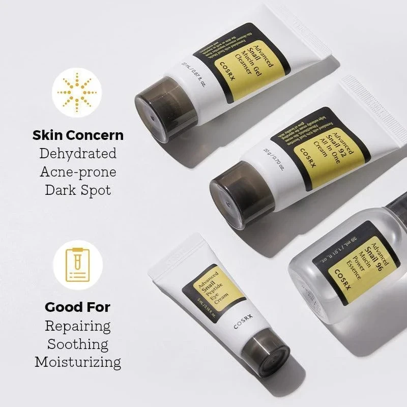 COSRX All About Snail Trial Kit (Korea) – 4 Step Korean Skincare Set for Glowing & Hydrated Skin 9 COSRX All About Snail Trial Kit (Korea) – 4 Step Korean Skincare Set for Glowing & Hydrated Skin - Image 9