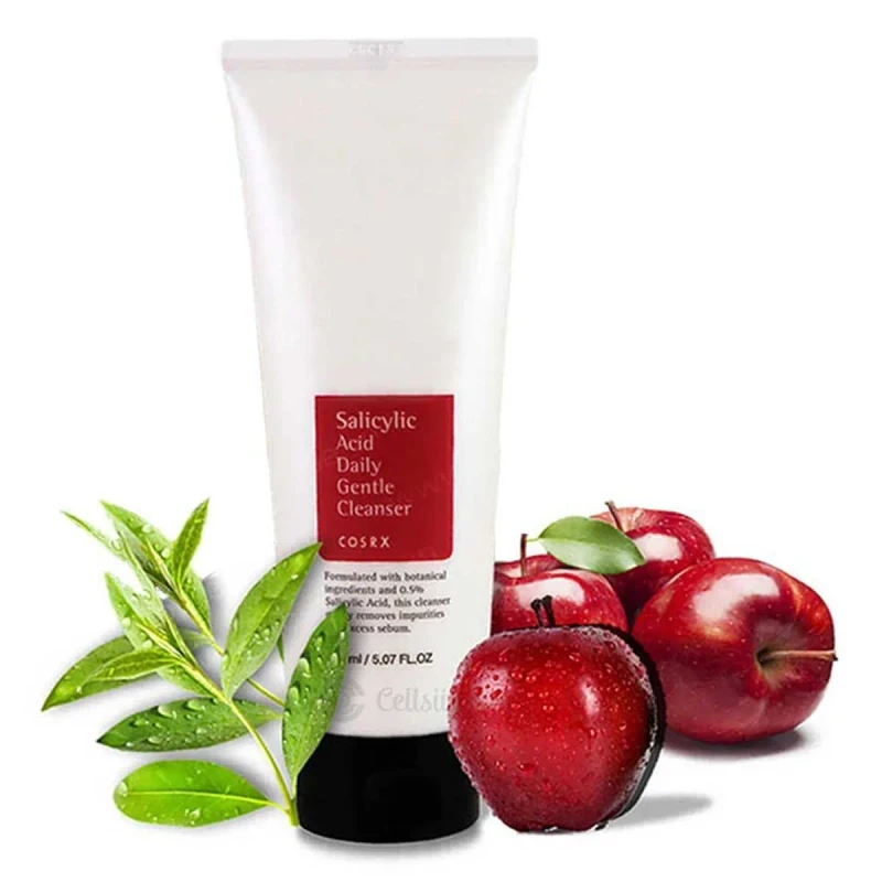 COSRX Salicylic Acid Daily Gentle Cleanser 150ml — BHA Foaming Cleanser for Pores & Acne 4 COSRX Salicylic Acid Daily Gentle Cleanser (150ml) | For Oily, Acne-Prone Skin & Blackheads | 100% Authentic Korean Product