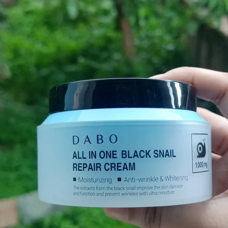 DABO All In One Black Snail Repair Cream (100ml) – Korean Moisturizing & Anti-Aging Cream 7 DABO All In One Black Snail Repair Cream (100ml) – Korean Moisturizing & Anti-Aging Cream - Image 7