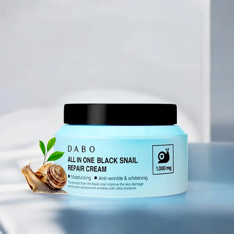 DABO All In One Black Snail Repair Cream (100ml) – Korean Moisturizing & Anti-Aging Cream 8 DABO All In One Black Snail Repair Cream (100ml) – Korean Moisturizing & Anti-Aging Cream | Brighten, Repair & Nourish Skin | 100% Original in Bangladesh