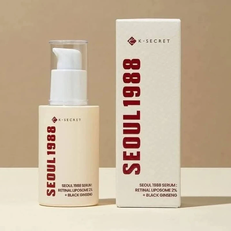 Seoul 1988 Retinal Liposome 2% + Black Ginseng Serum – Anti Aging Korean Serum BD