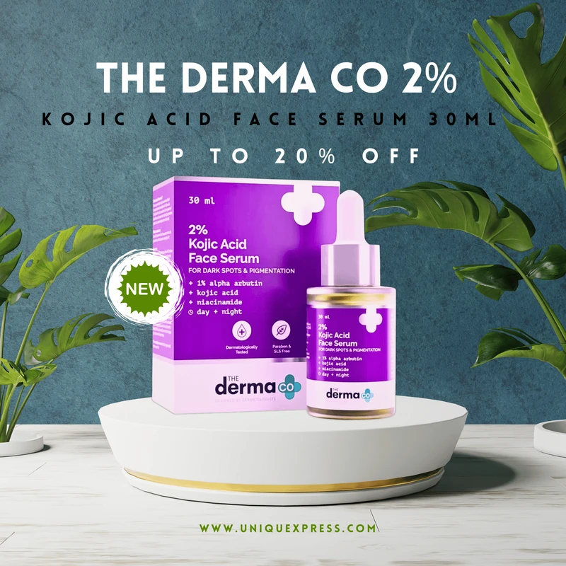 The Derma CO 2% Kojic Acid Face Serum 30ml 2 The Derma CO 2% Kojic Acid Face Serum 30ml - Image 2