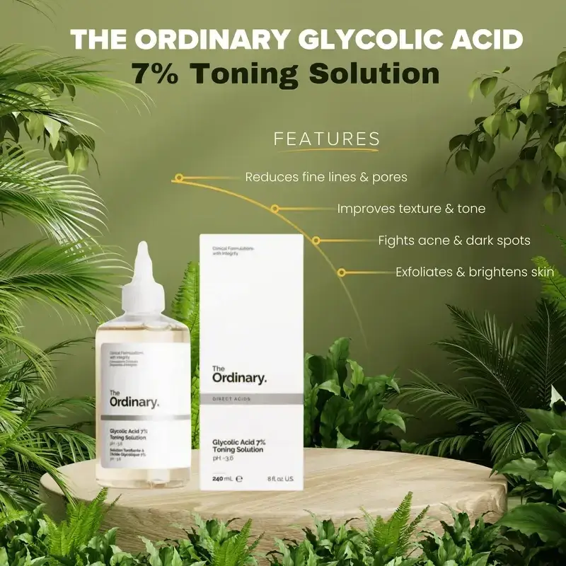 The Ordinary Glycolic Acid 7% Toning Solution (240ml) | Price in BD